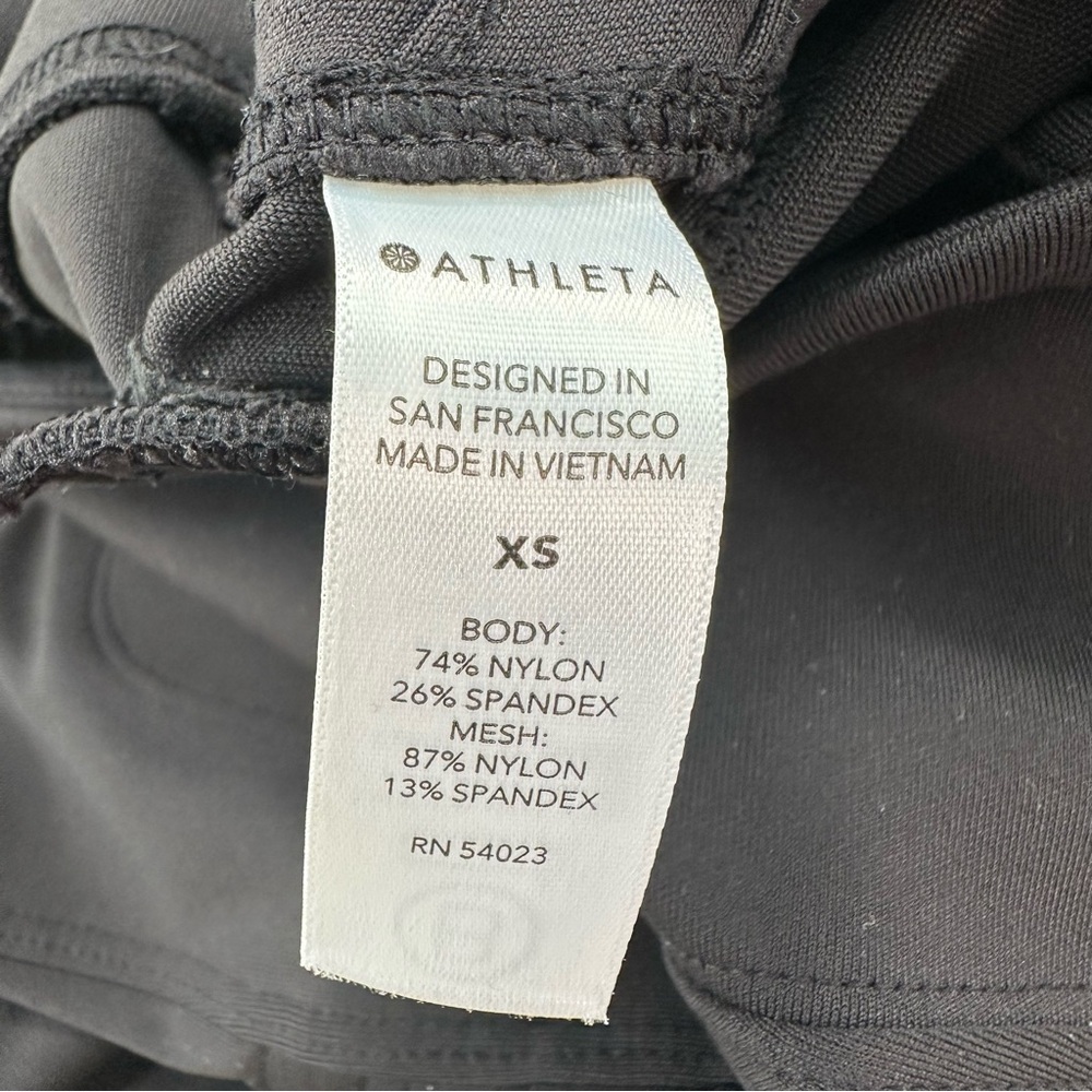 Athleta Black Delancy Moto Tights XS - Picture 11 of 15